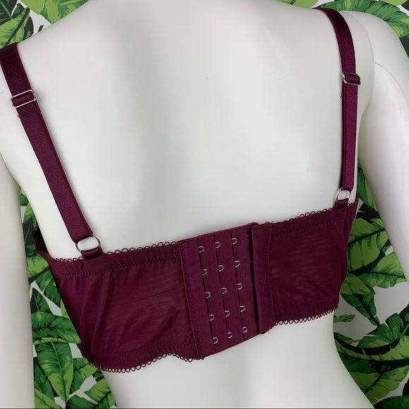 Victoria's Secret Bra 34DDD Sexy Dream Angels Purple Push Up Without Padding - Picture 4 of 7